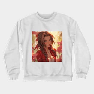 Cute aerith Crewneck Sweatshirt